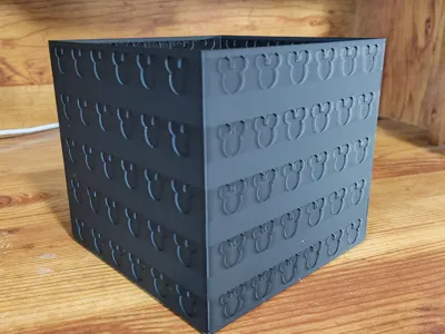 Stackable Mickey Storage Box 130mm x 130mm x 120mm