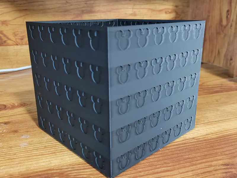 Stackable Mickey Storage Box 130mm x 130mm x 120mm