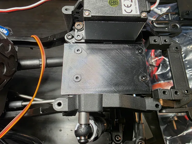 SCX10 III Front ESC Mount Plate