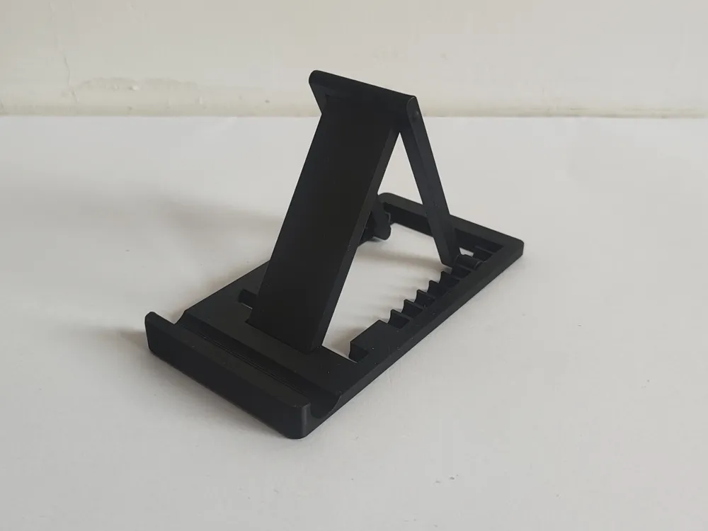 Phone stand with adjustable angle - Free 3D Print Model - MakerWorld