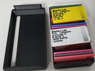 Swatch Box with lid for Schmiddis swatches 