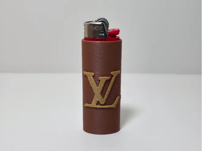Luxury LV Louis Vuitton Bic Lighter Sleeve