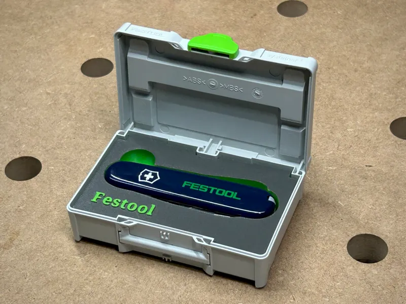 Micro Tanos Festool Systainer Victorianox insert