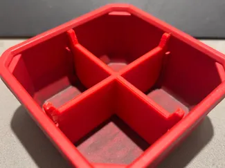 compacked packout divider