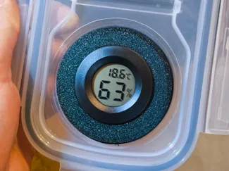 Cheap Amazon Hygrometer Holder/Adapter