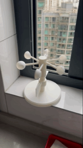 Miniatura 1 do modelo 3D 风向标