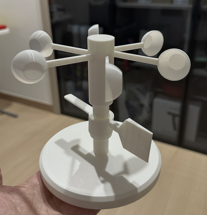 Miniatura 2 do modelo 3D 风向标