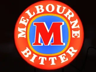 Melbourne Bitter Beer LED Light Box
