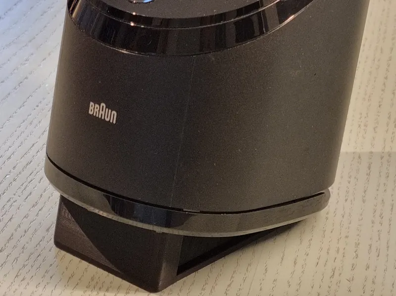 tilt stand for braun series 9 cleaning station