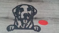 Décoration murale 2D chien — photo 3