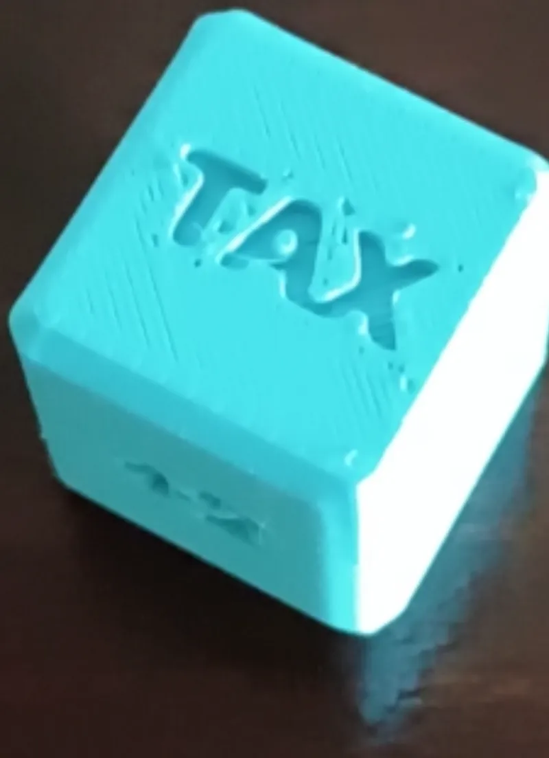 Commander Tax Dice for MTG