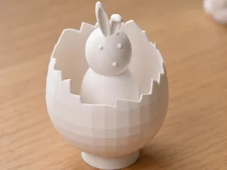 Easter egg with bunny!