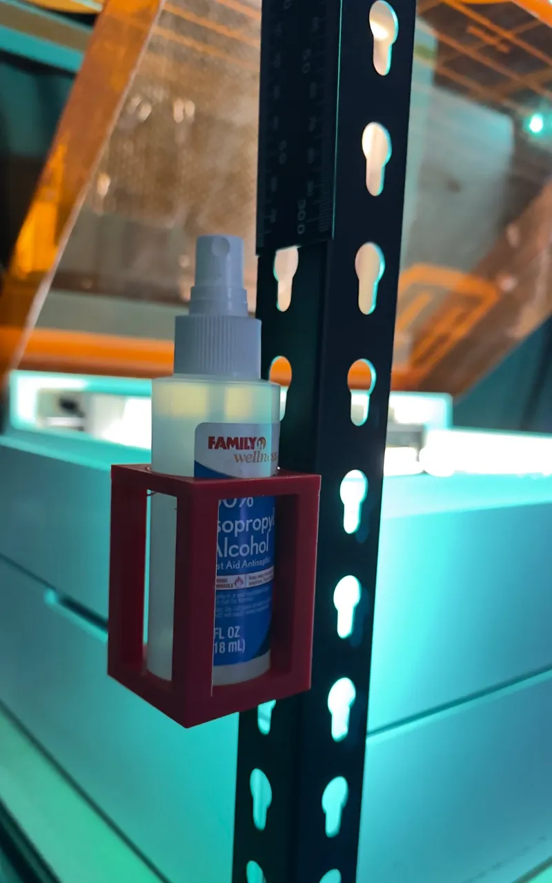 Rack Spray Bottle Holder