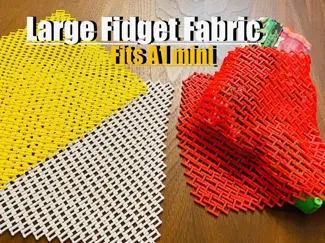 Large Fidget Fabric *Fits A1 Mini*