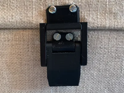 Rugged snap lock Latch