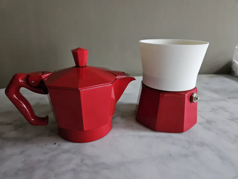 Coffe Funnel for Moka Bialetti 3 Cup 