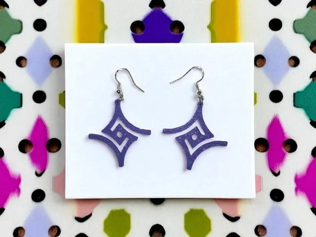 Rhombus earrings