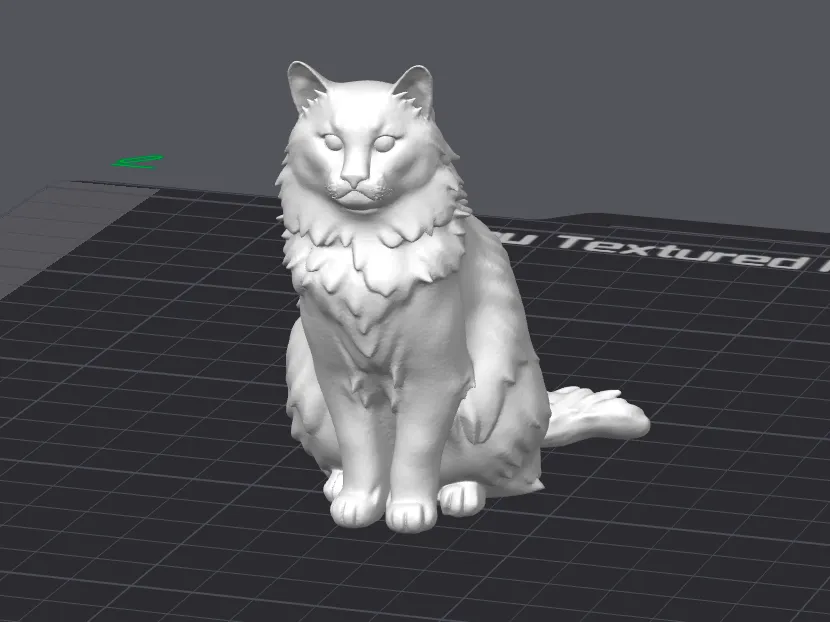 Figurine chat des forêts norvégiennes