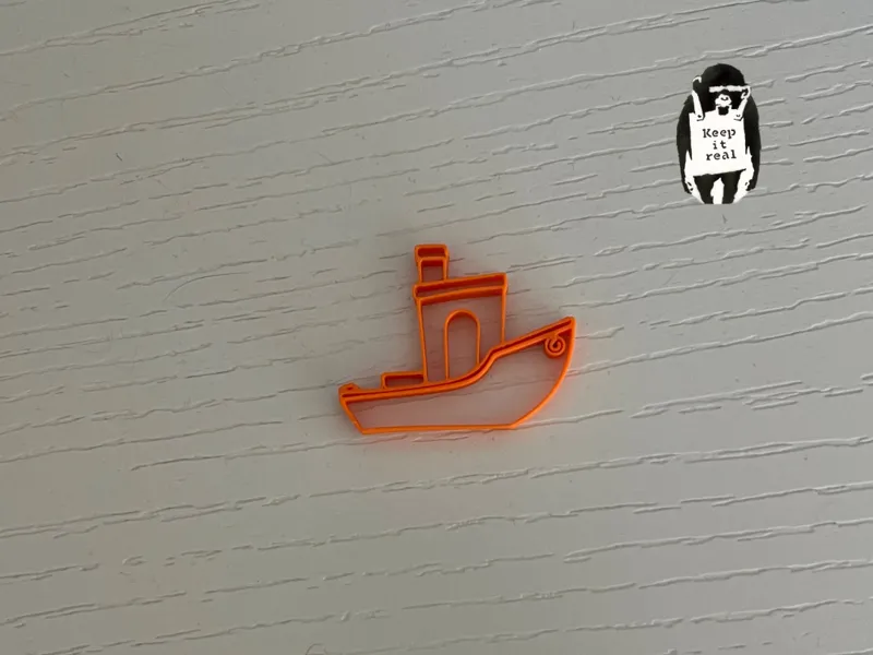 Tiniest Benchy Keychain 
