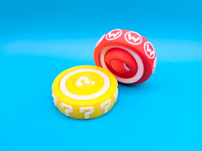 Mario Gyro Fidget Spinners - Mario Fidget