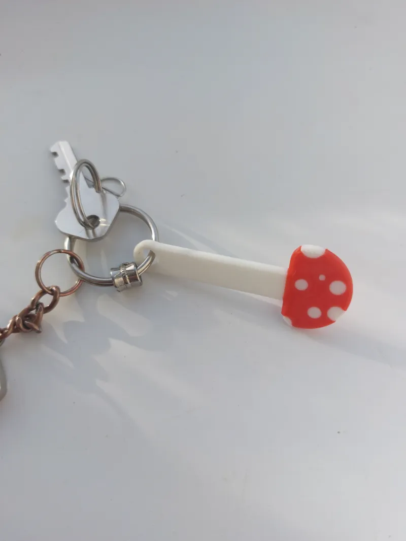 Mushroom Trolley Coin/Key