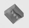The entire back part for conversion into a recessed part to accommodate a riding figure
