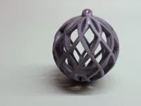 Boule de Noël ajourée — photo 3
