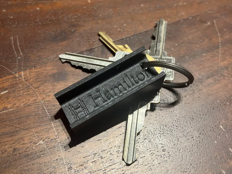 Hamilton Keychain