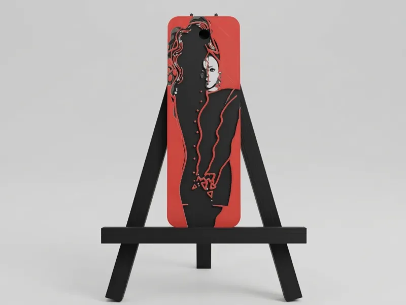 Janet Jackson Control Bookmark HueForge