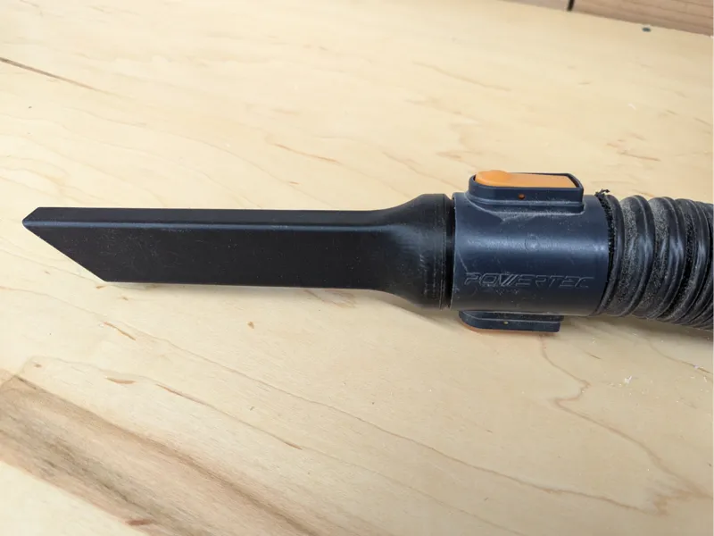 Crevice tool for powertec 2.5" vacuum hose