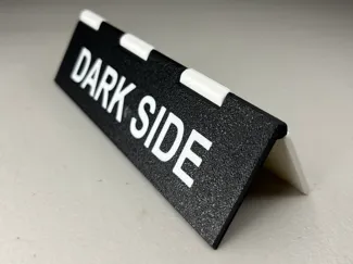 Folding Name Plate
