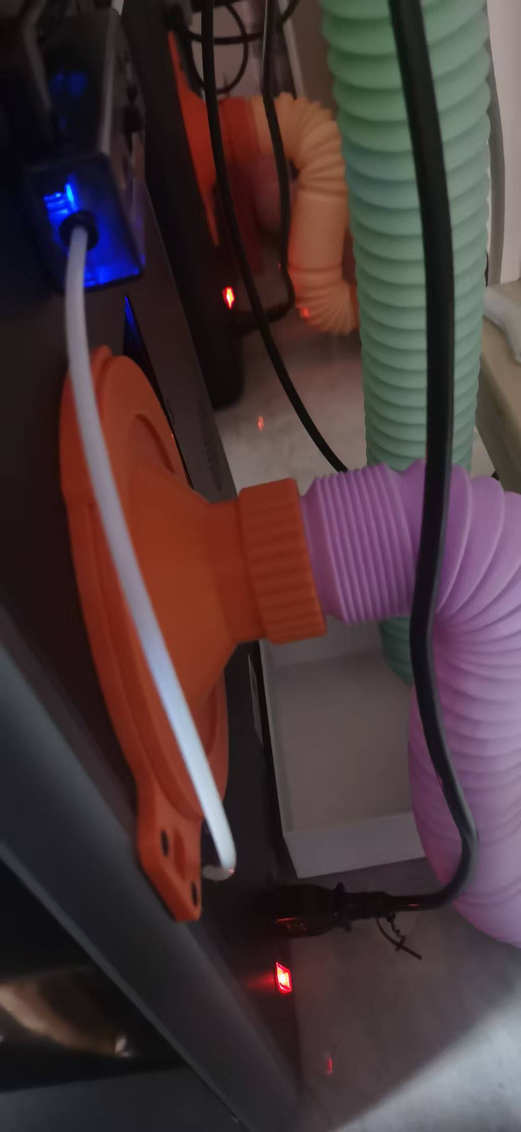 Miniatura 2 do modelo 3D 创想三维 K2C 上下排风接口