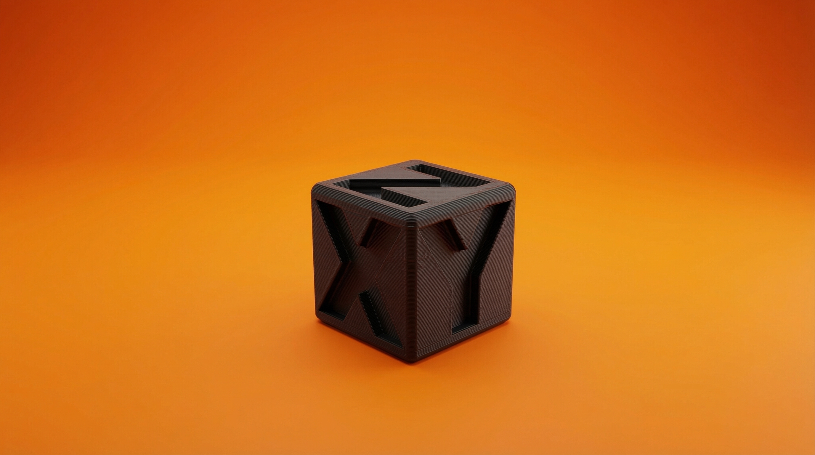 Thumbnail 2 of 3D model XYZ Calibration Cube 