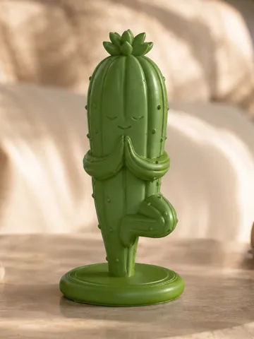 Letrero o emblema decorativo: Yoga Cactus — vista de referencia 2