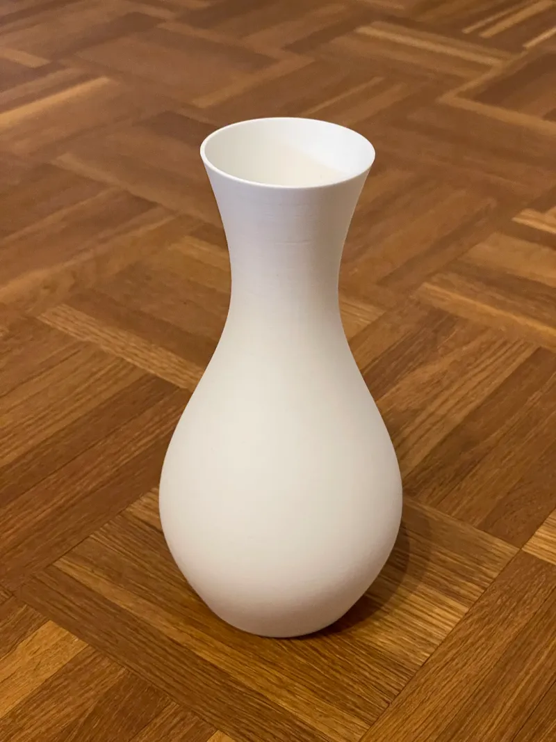 Vase 20cm flat