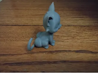 Butt cat (cat with butt)