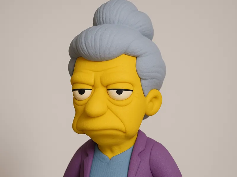 Agnes Skinner - The Simpsons - Adorable Model