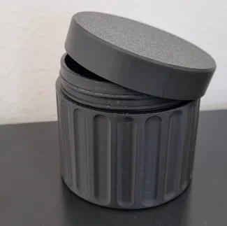 Jar with lid