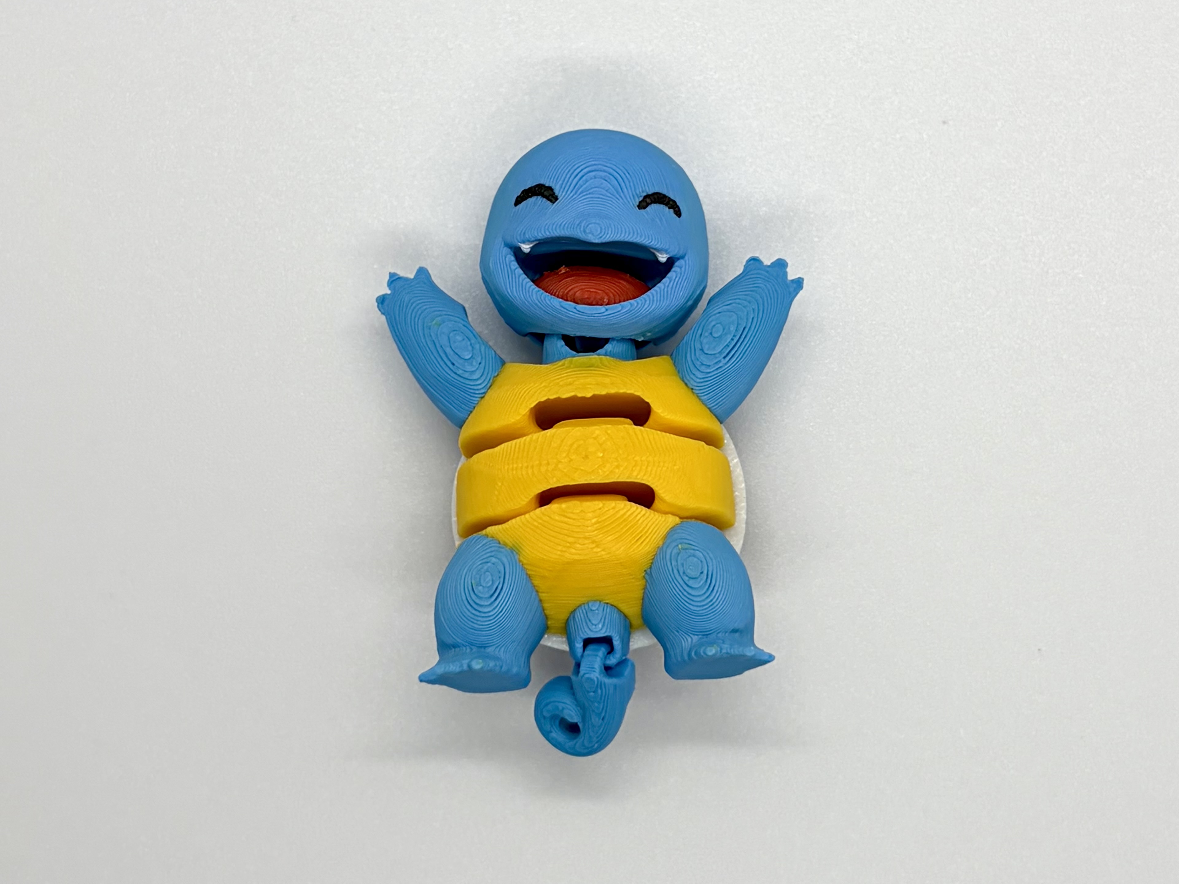 Pokemon Squirtle Flexy - Articulated keychain - 1