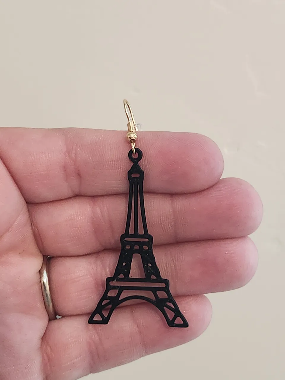 Eiffel Tower Earrings view 2