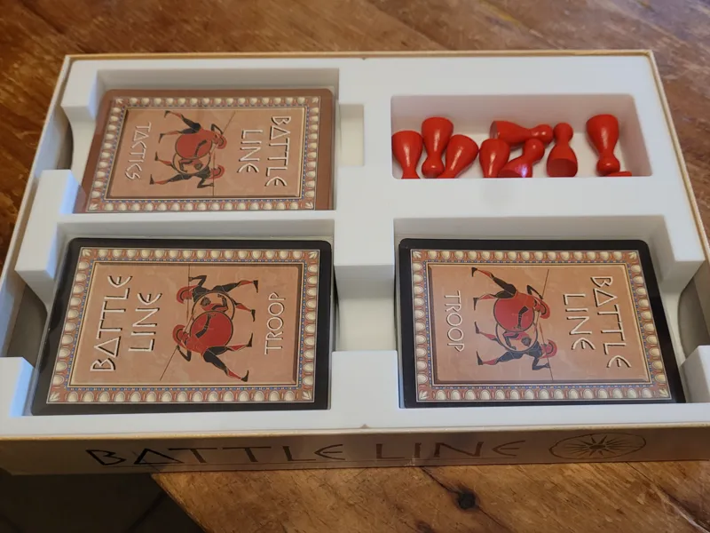 Battle line - Board game insert