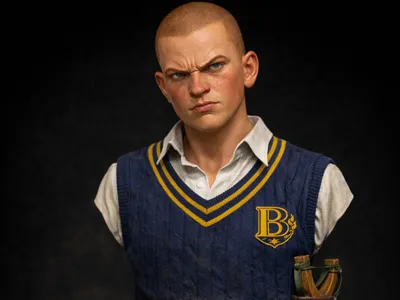 Bully Scholarship Edition Bust Jimmy Hopkins 25cm