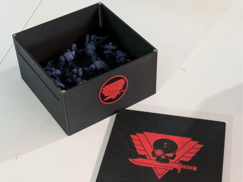 160mm Mini Transport Box (Customizable + Dividers)