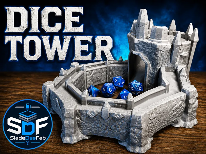 Dice Tower Table Top Gaming