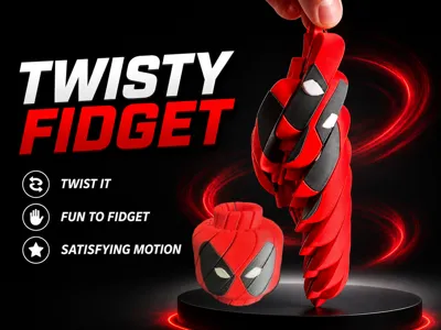 Deadpool Twisty Brick Head