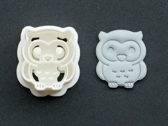 Owl Polymer Clay Cutter Earrings Necklaces