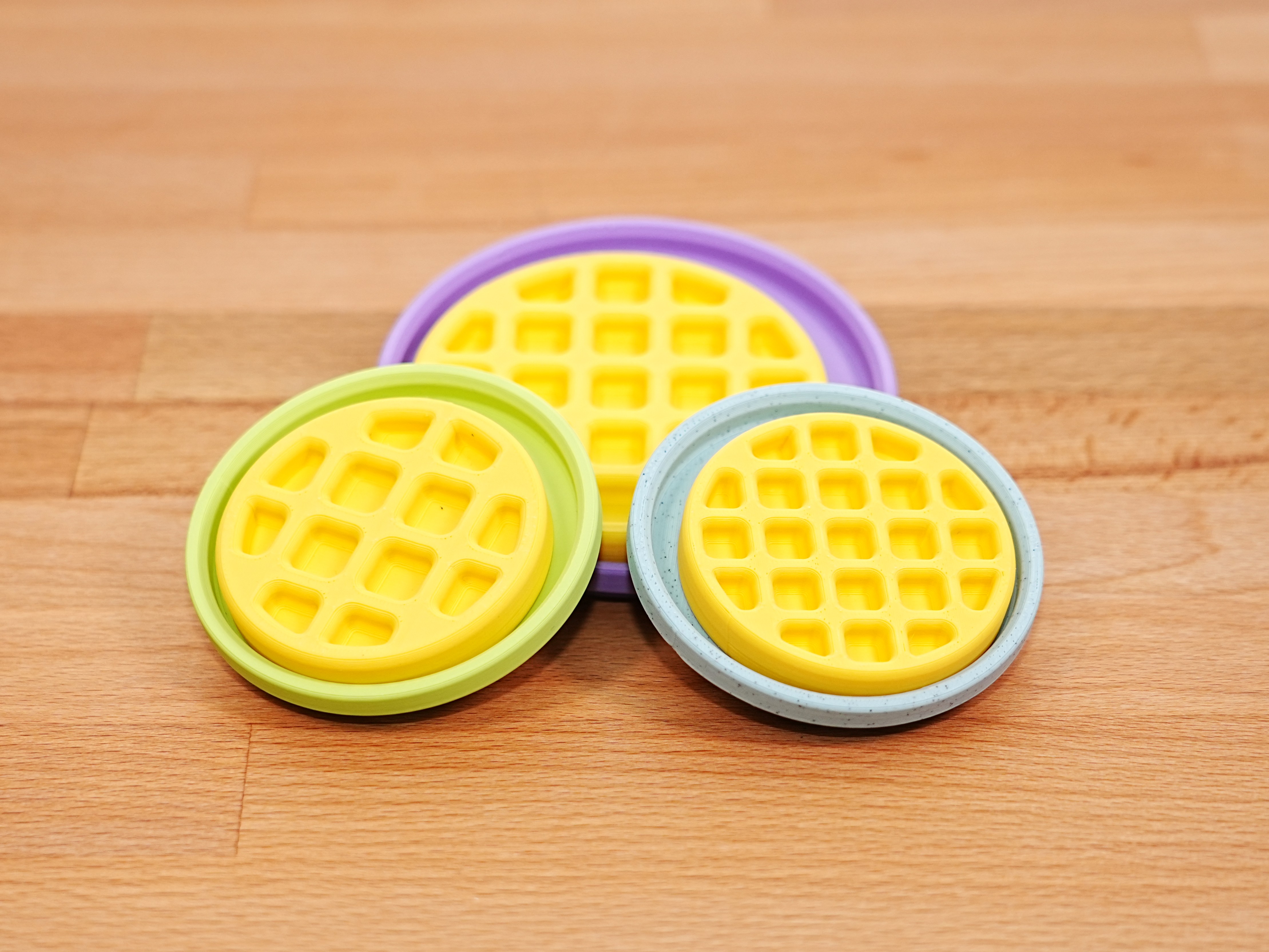 Miniatura 3 do modelo 3D Pretend Play Waffle
