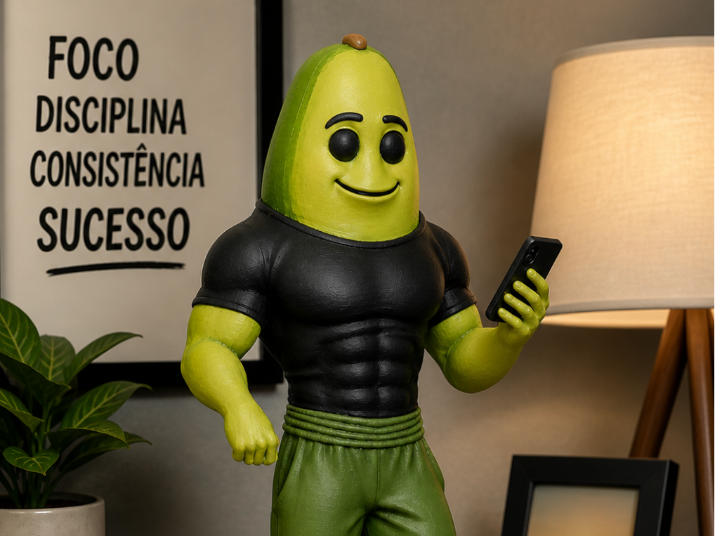 Abacatudo – Viral Avocado Gym Figurine