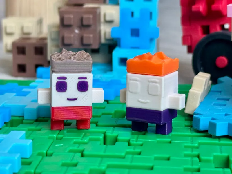 Mini Block Action Figures