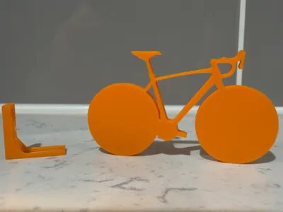 Mini Road bike desk with seperate stand